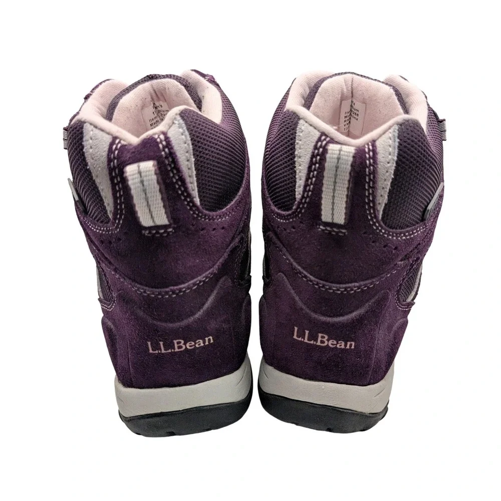 L.L. Bean Snow Sneakers Purple Waterproof PrimaLoft Boots 258268 - Size 11